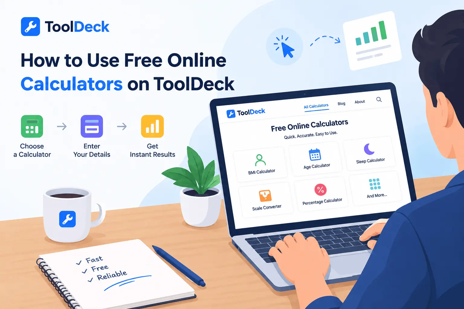 How to Use Free Online Calculators on ToolDeck_
